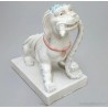 Figura de Perro Foo en Cerámica Esmaltada - Guardián Chino Decorativo Oriental