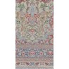 Alfombra Persa de Seda Vintage - Diseño Pájaros y Flores Artesanal Años 70
