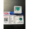 Esmeralda Natural Talla Corazón 8.27CT - Gema Certificada Verde Intenso