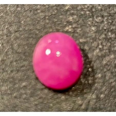 Rubí Natural en Corte Cabujón - Gema Rosa Intenso