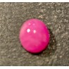 Rubí Natural en Corte Cabujón - Gema Rosa Intenso