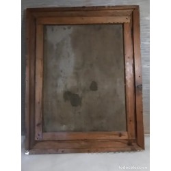Óleo Niño Jesús Pasionario Siglo XVII - Pintura Religiosa Marco Dorado Antigua