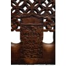 Yugo Portugués Antiguo en Castaño Tallado - Escudo de Portugal Artesanal