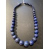 Collar de Lapislázuli en Degradado - Esferas de Piedra Natural Azul