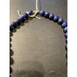 Collar de Lapislázuli en Degradado - Esferas de Piedra Natural Azul
