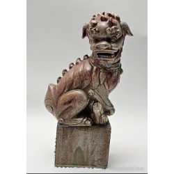 Figura de Perro Foo en Cerámica - Guardián Oriental por Francesc Elias Bracons