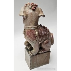 Figura de Perro Foo en Cerámica - Guardián Oriental por Francesc Elias Bracons