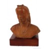 Esculturas de Terracota y Madera - Retratos de Juventud del Siglo XX