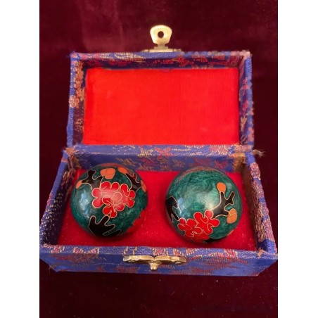 Bolas chinas cloisoné en Stuk