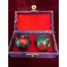 Bolas chinas cloisoné en Stuk