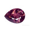 Granate con 17.87 quilates y certificado, talla en forma de gota