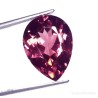 Granate con 17.87 quilates y certificado, talla en forma de gota