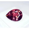 Granate con 17.87 quilates y certificado, talla en forma de gota