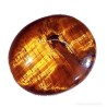 Piedra natural de ojo de tigre de 42.90CT con brillo dorado