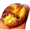 Piedra natural de ojo de tigre de 42.90CT con brillo dorado