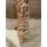 Escultura de hueso tallada a mano - Detalles intrincados