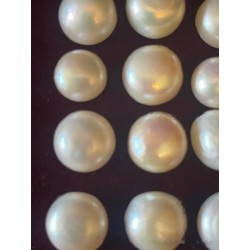 Lote 16 Perlas Naturales Nacaradas - 105,70 CT Colección Joyería Vintage