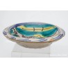 Fuente Antigua Cerámica de Triana Siglo XIX - Loza Andaluza Decorada 26,5cm