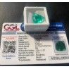Esmeralda Natural Triangular 11.17CT - Gema Certificada Talla Trilliant Colombia