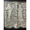 Encaje Antiguo Vintage con Figuras Humanas Coleccionista Exclusivo
