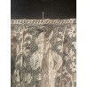 Encaje Antiguo Vintage con Figuras Humanas Coleccionista Exclusivo