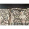 Encaje Antiguo Vintage con Figuras Humanas Coleccionista Exclusivo