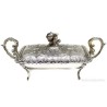 Legumbrera Plata Vintage Estilo Barroco Pieza Coleccionista Siglo XX