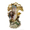 Jarrones Porcelana Isabelinos Vintage Escenas Pastoriles Colección - siglo XIX