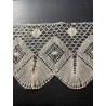 Encaje Antiguo Bolillos Vintage Pieza Textil Artesanal Coleccionista