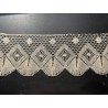 Encaje Antiguo Bolillos Vintage Pieza Textil Artesanal Coleccionista