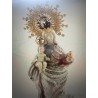 Virgen de la Cinta atribuida a Fernando Marmolejo - Plata y marfil