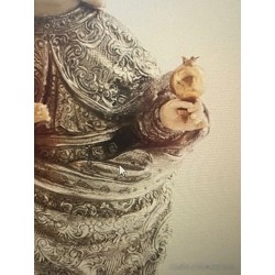 Virgen de la Cinta atribuida a Fernando Marmolejo - Plata y marfil