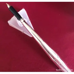 Tintero Vintage Pierre Cardin Plata Maciza Escritorio Ejecutivo