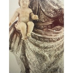 Virgen de la Cinta atribuida a Fernando Marmolejo - Plata y marfil