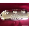 Tintero Vintage Pierre Cardin Plata Maciza Escritorio Ejecutivo