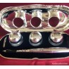 Tintero Vintage Pierre Cardin Plata Maciza Escritorio Ejecutivo