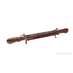 Servicio Trinchante Vintage Madera Tallada Estilo Colonial Indio