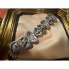 Pulsera Plata Ágatas Naturales Diseño Artesanal Contemporáneo