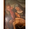 Pintura Religiosa Descendimiento Óleo Flamenco Siglo XVI Arte Sacro