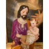Esculturas Religiosas Cartuja Pickman San José y Virgen con Niño