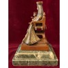 Escultura Bronce Virgen de los Reyes Edición Limitada Paco Román