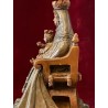 Escultura Bronce Virgen de los Reyes Edición Limitada Paco Román