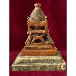 Escultura Bronce Virgen de los Reyes Edición Limitada Paco Román