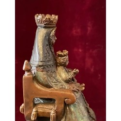 Escultura Bronce Virgen de los Reyes Edición Limitada Paco Román
