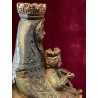 Escultura Bronce Virgen de los Reyes Edición Limitada Paco Román