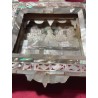 Cuadro Santa Cena en Nácar - Relieve Artesanal Última Cena - Arte Religioso