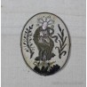 Arte Religioso Vintage - Dos Bordados Enmarcados de Iconografía Religiosa